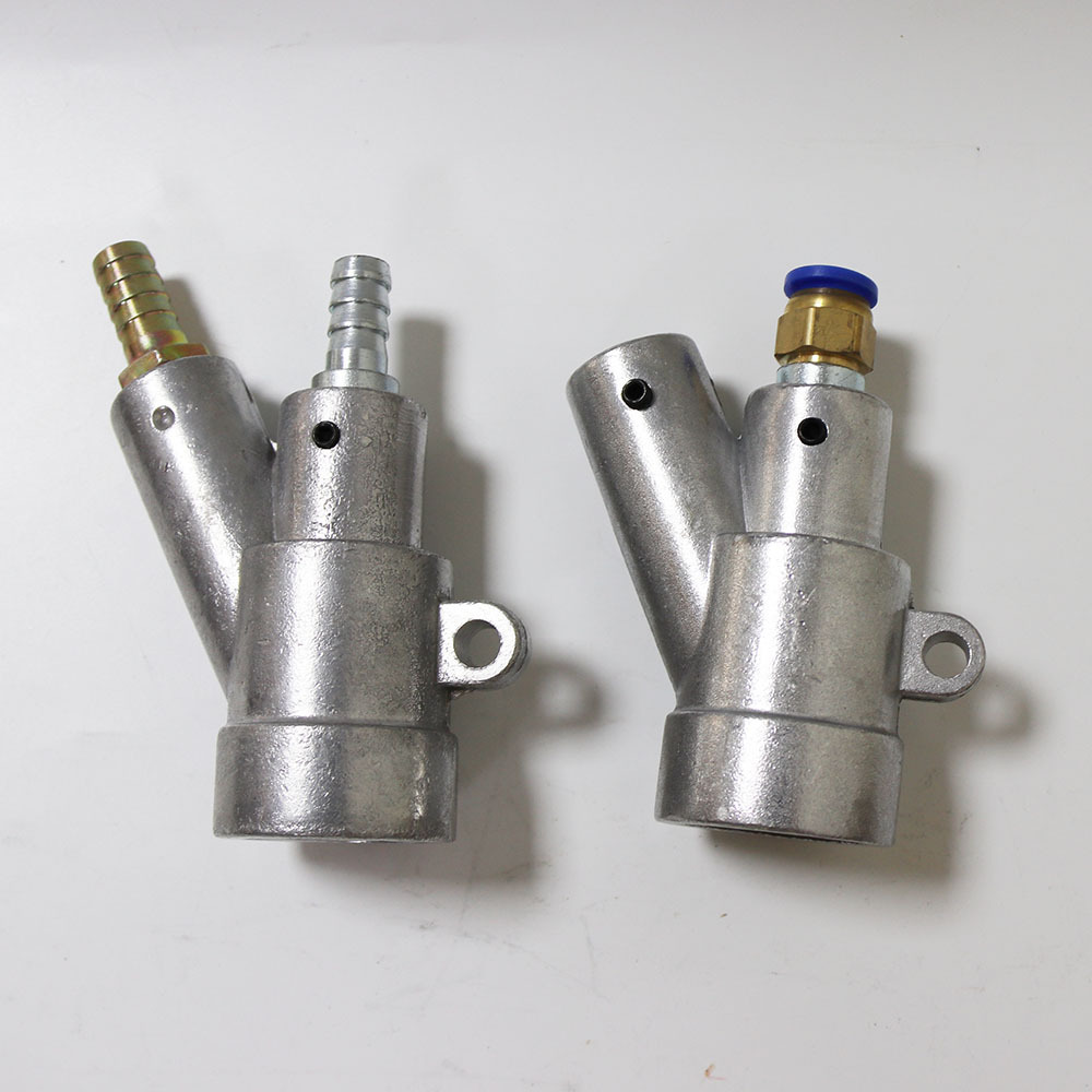 High sandblasting pressure big spraying area Sand blasting air jet nozzle for blasting machine