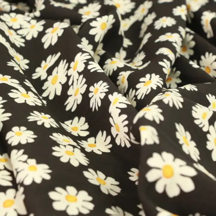 premium stretch fabrics Fashion dress flower print high quality material 95 polyester 5 elastane fabric four way stretch