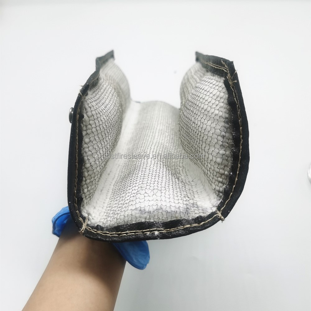 Heat Shield Carbon Titanium Thermal Uppipe Blanket for Subaru Legacy GT WRX STI Forester Turbo