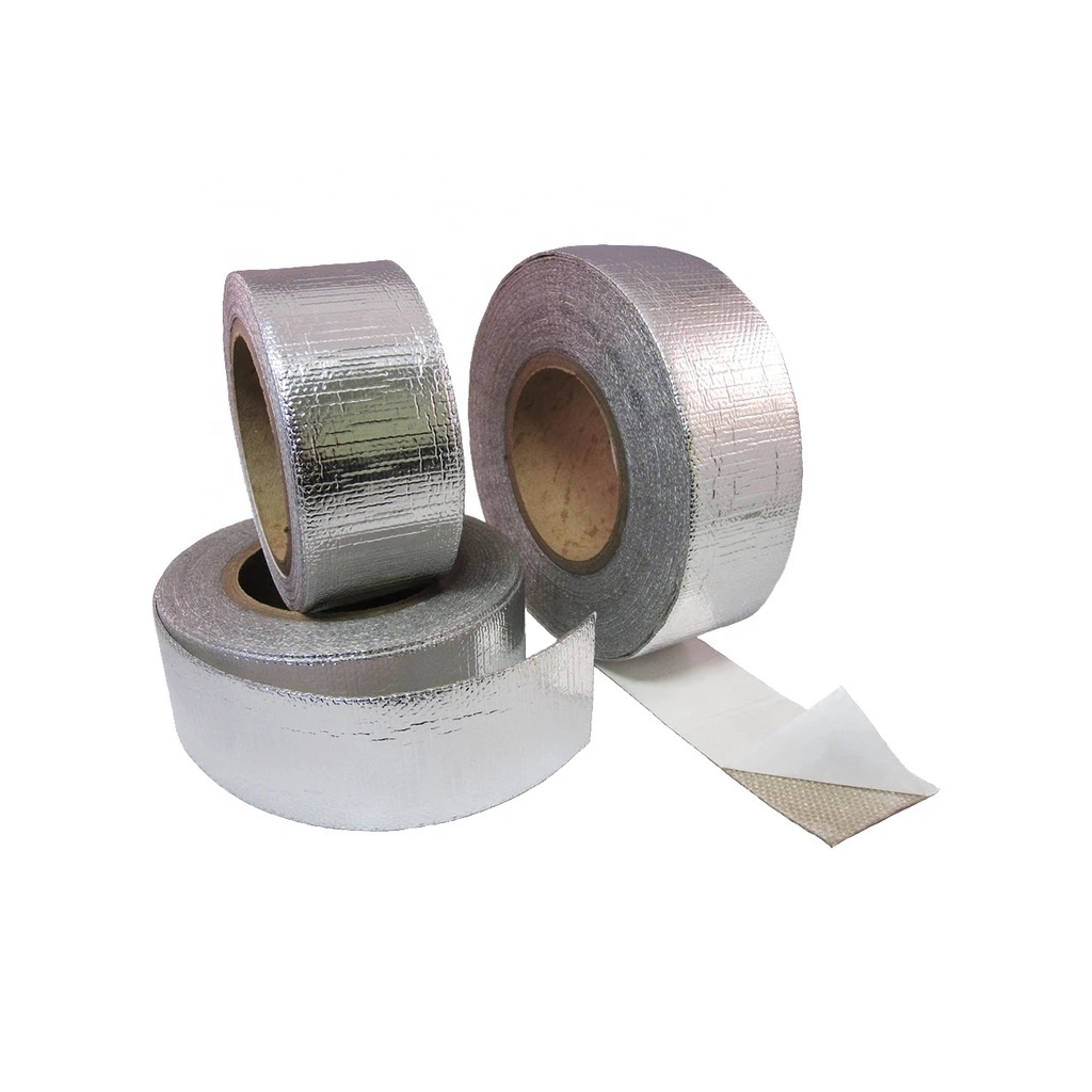 Heat Reflective Thermo Protection fiberglass aluminum insulation tape