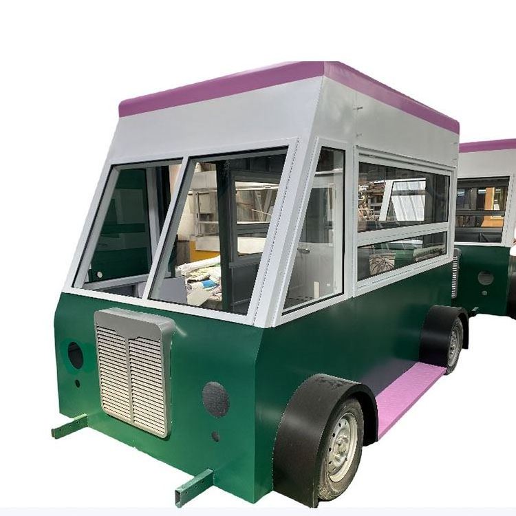 Wholesale High Quality Mobile Shop Salon Outdoor Concession Ice Cream Mobile Shop Showcase