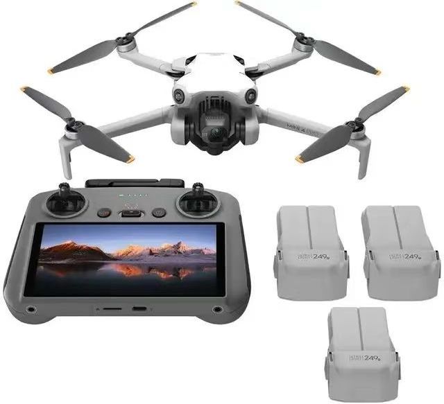 Discounted for DJI Mini 4 Pro Fly More Combo with RC 2 Original All-round mini professional aerial photography drone