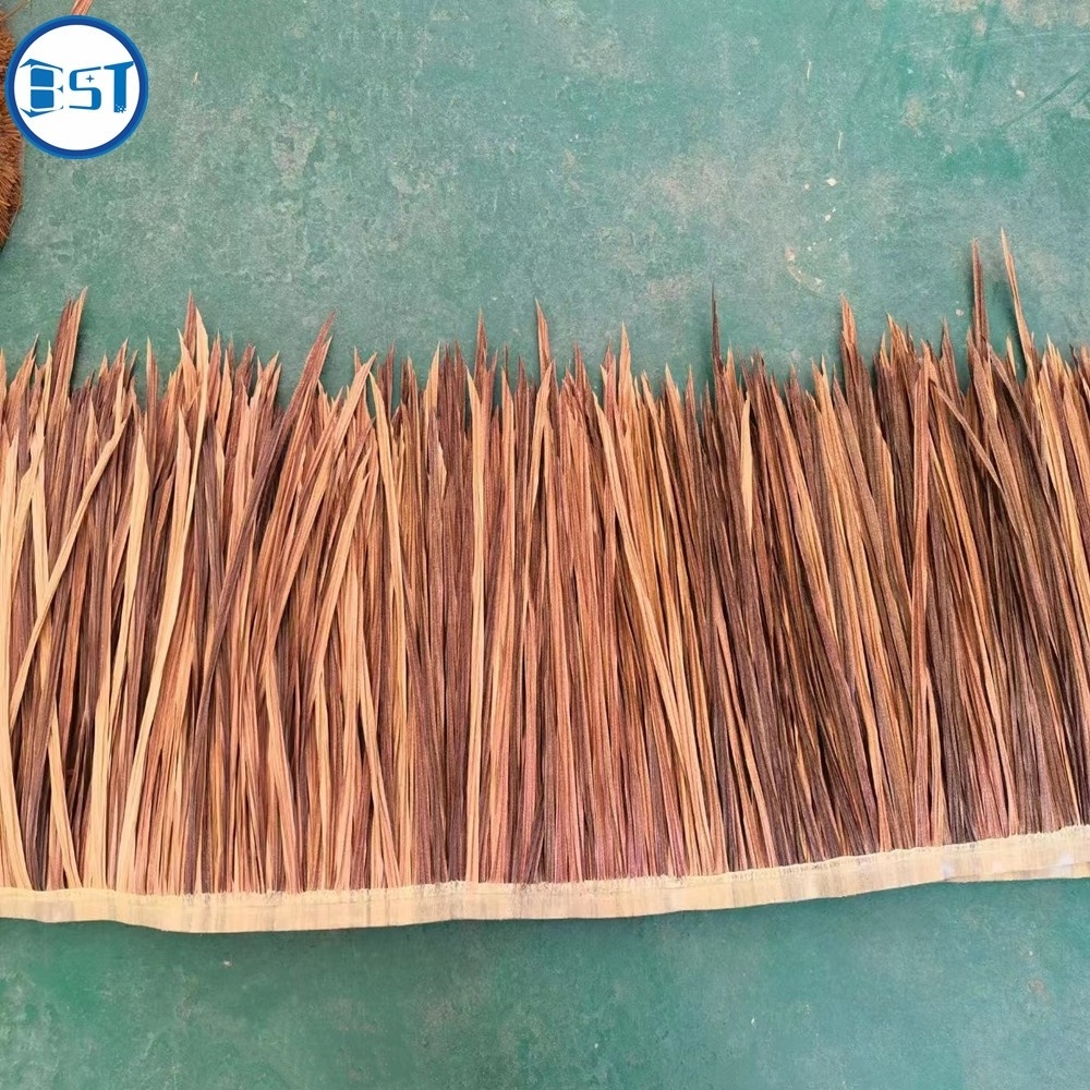 Palm Leaf Thatch Umbrella Building Materials Fireproof Roofing Thatch Umbrella Building Materials