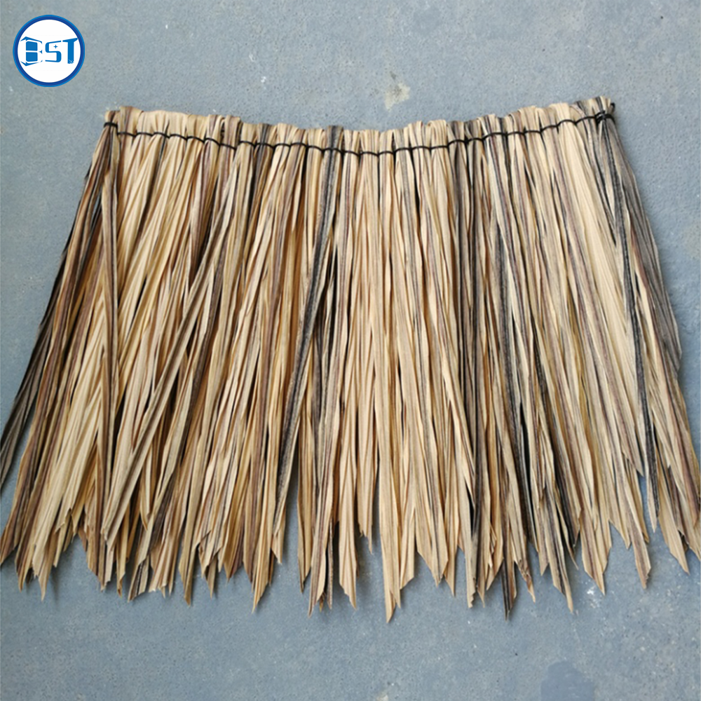 Enduring Anti-Aging Natural Looking Gazebo Artificial roof Natural Looking Gazebo Artificial Palm Thatch Roof for resort project