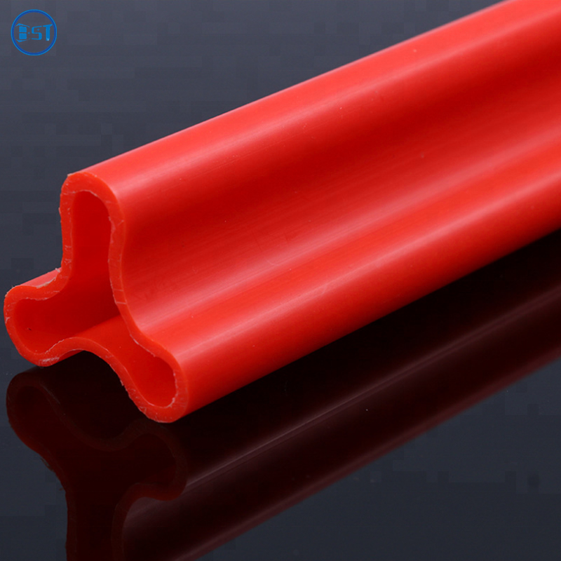 Extrusion high tenacity red plastic polypropylene triangle pipe