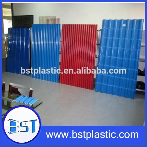 Extrusion life span corrugated plastic PVC roof panel