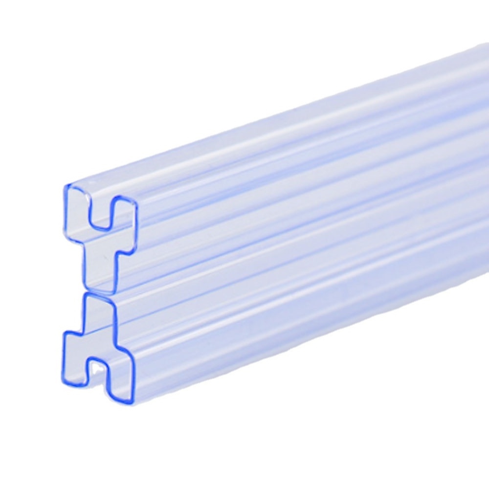 Clear Plastic Rectangular PVC/PET IC Packing Tube for Electronic Parts