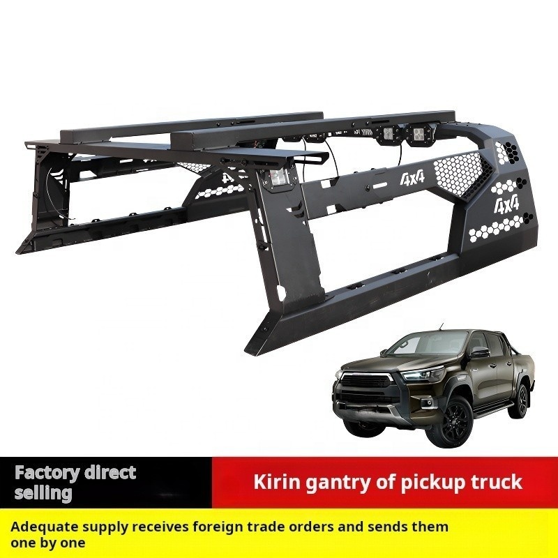 NEW ROLL BARS for Hilux VIGO REVO pickup truck with light expansion