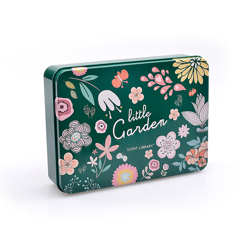 Case Food Grade Packaging Rectangular Biscuit Tins Box Factory Custom Printed Candy Metal Customized Logo Wholesale Cookie Tins