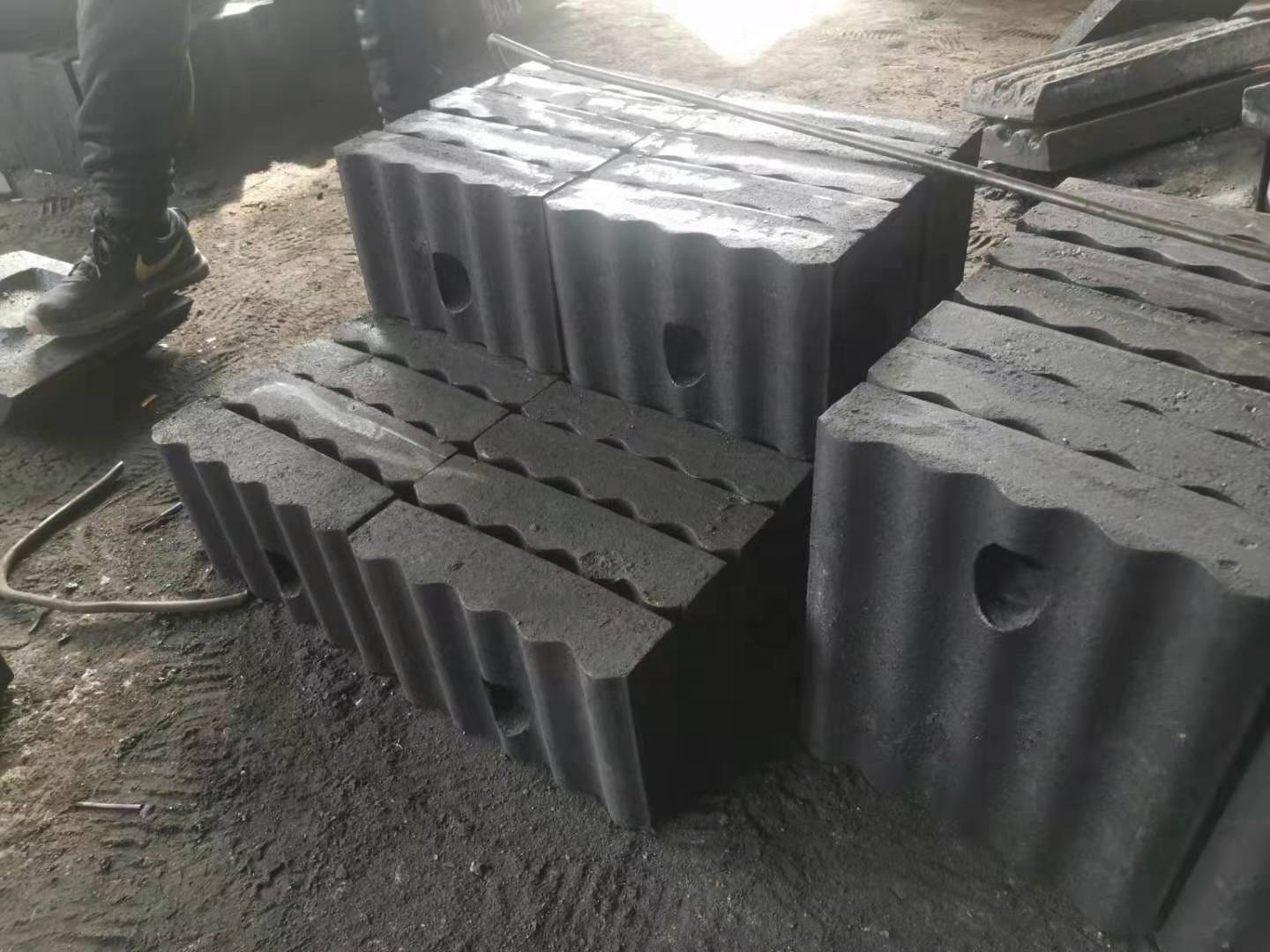 Cement Making Machinery Spare Parts Lining Plate  Of Cementl Mill