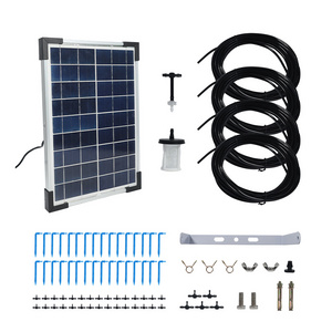 Smart controller Dripper Solar Hydroponics Equipment  Drip Pumps Garden Greenhouse plant Watering Kit Watering Irrigation System