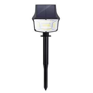 Adjustable Solar Panel Powered Garden Outdoor Lawn light for Plant Striking Decoration Colorful Night Led