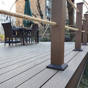 WPC terrace Decking Wood Plastic composite outdoor flooring panel better than pvc foam flooring