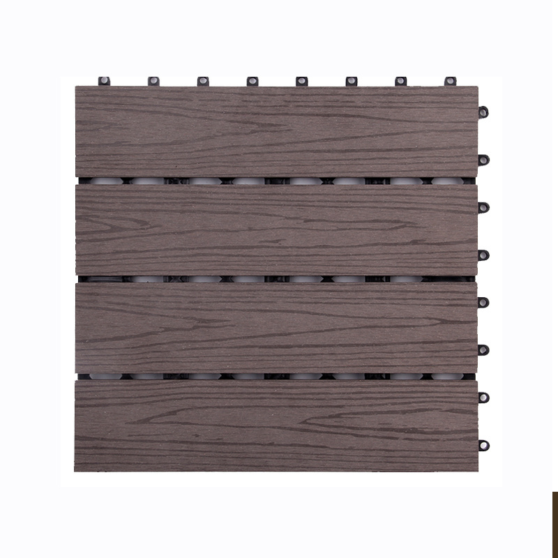 Wood Plastic Composite Deck Tiles