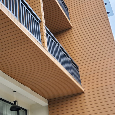 low maintenance/ outdoor wall wood ceiling exterior cladding/wood grain wpc waterproof wall