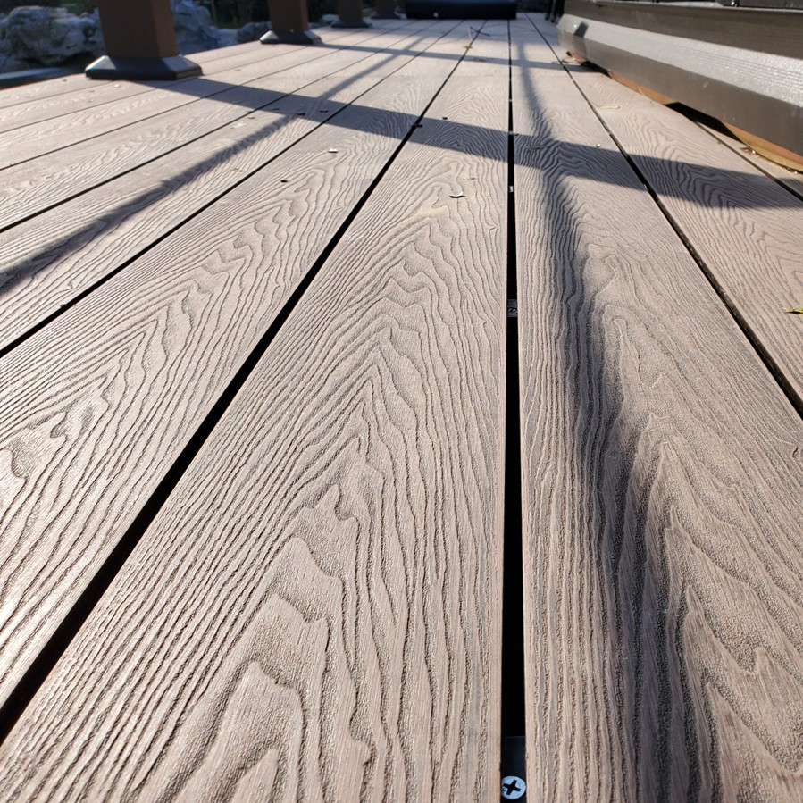 WPC terrace Decking Wood Plastic composite outdoor flooring panel better than pvc foam flooring