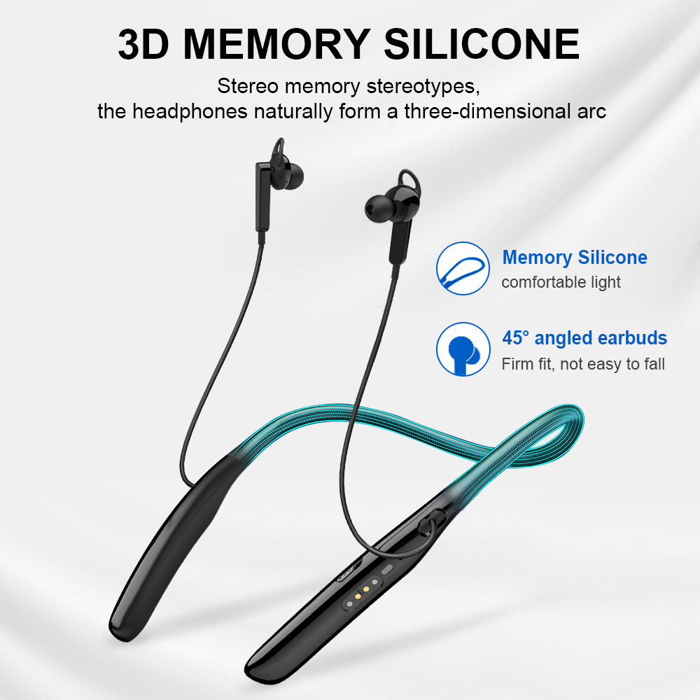 BSX Neckband 16 Channel Rechargeable Digital BT APP Self-matching Wireless Hearing Aids