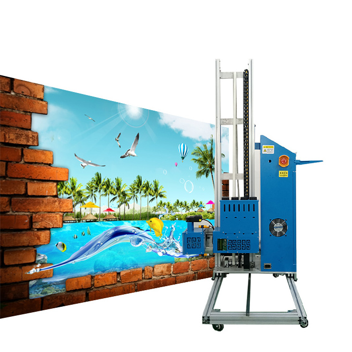 Baishixin 3d Wall Vertical Mural Painting Machine Automatic Wall Art Printing Machine 3d Wall Printer Machine