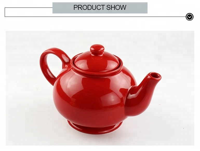 Japanese European Style Stoneware Coffee Tea Pot Set Ceramic Teapot With Fine Infuser