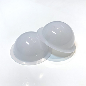 Factory custom injection molding acrylic PC LED light cover and translucent plastic dome