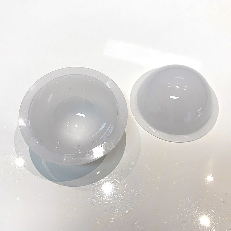 Factory custom injection molding acrylic PC LED light cover and translucent plastic dome