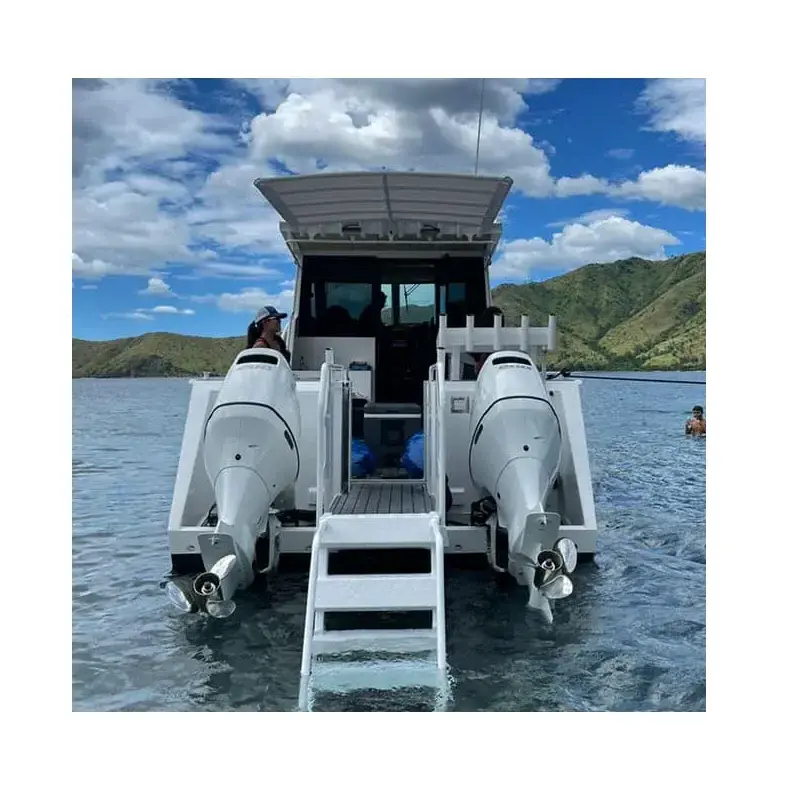 High Speed Full Welded Aluminium V Hull Center Cabin Aluminum Sport Boats