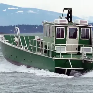 Allsealion Boat Aluminum 5083 Landing Craft 8M 26ft  Aluminum Big Loading Open Sea Transport Boat