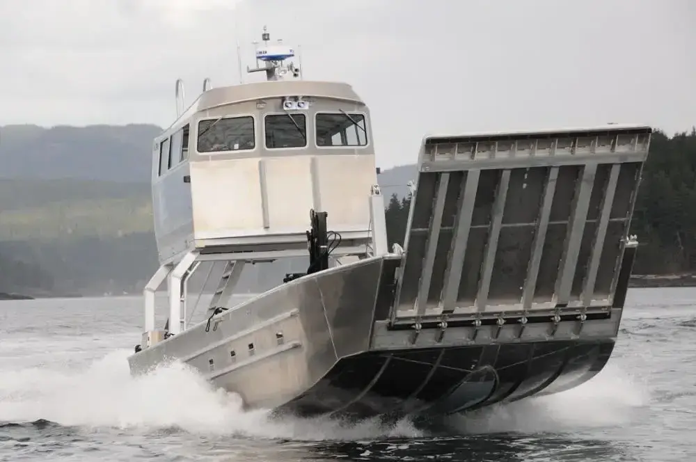 Allsealion Aluminum Landing Craft  Cargo Work Boat 15M Ship Landing Craft Boat For Sale