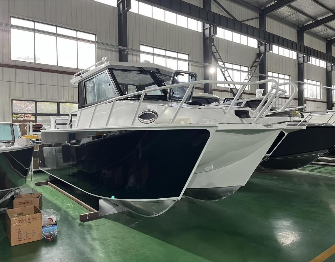 7.5m aluminium boat hulls fishing vessel yacht boat catamaran ferry