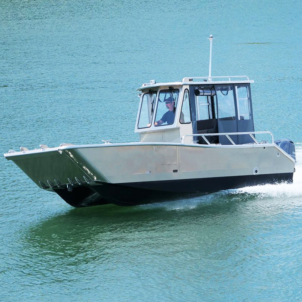 Aluminum Landing Craft - CE Certificated 10m / 30ft Cargo Boat for sale Car Transportation