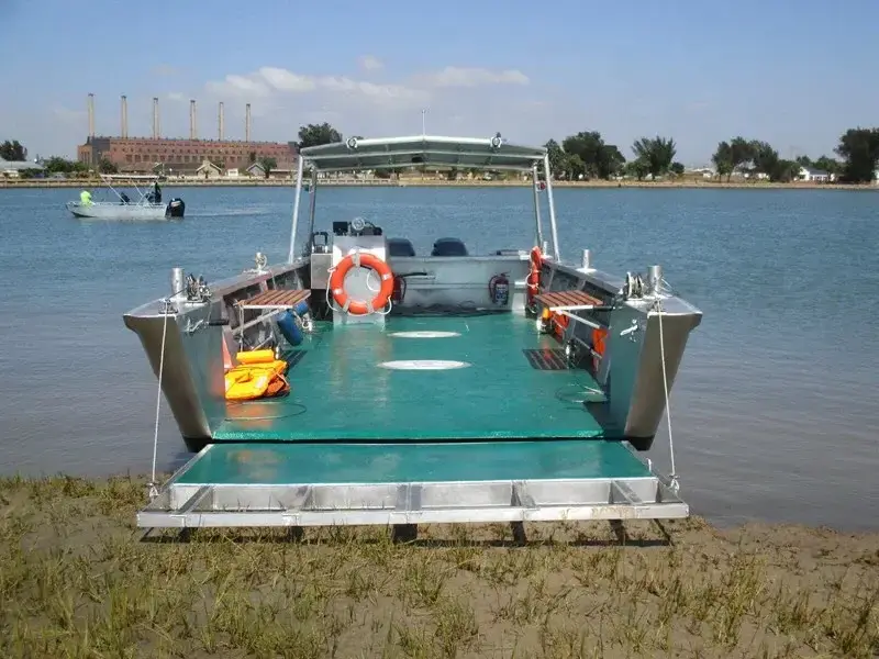 Allsealion 120 foot Multi Functional Car Containers Ferry Barge Landing Craft for sale