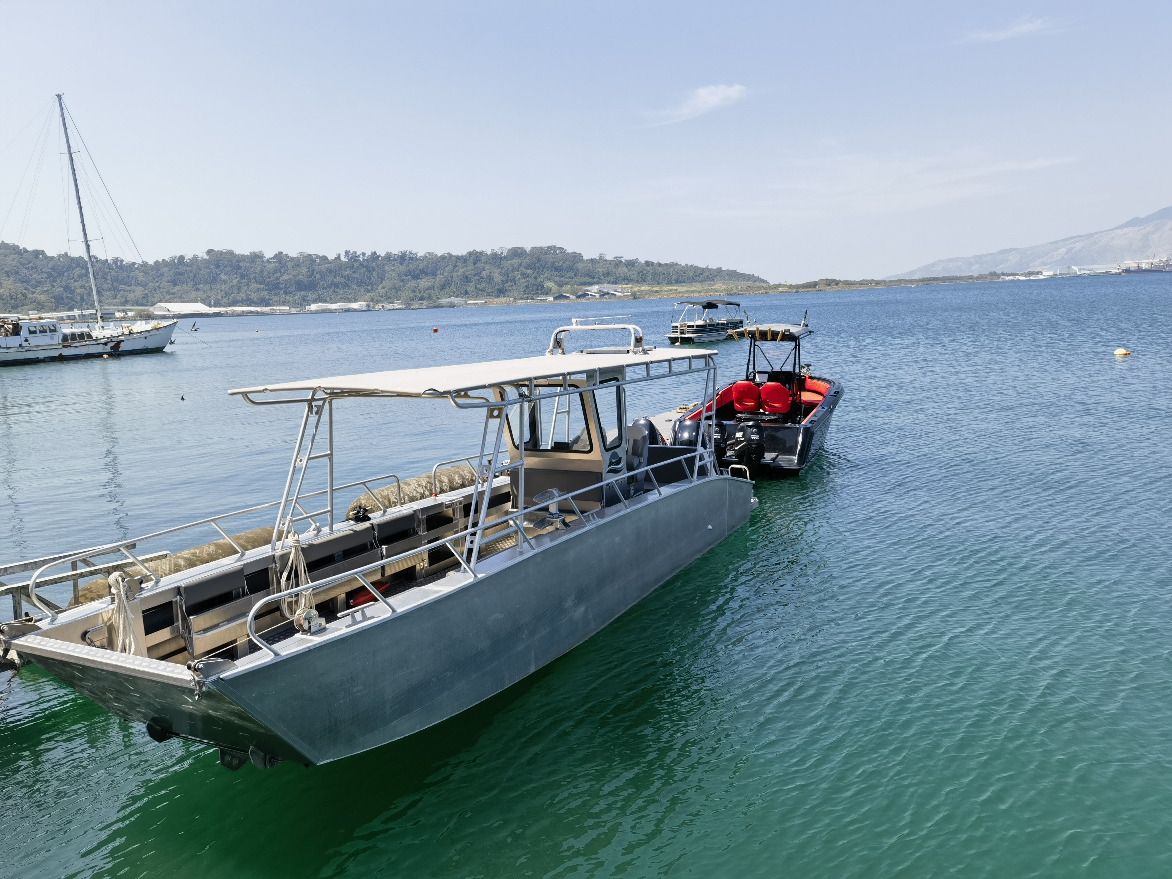 Allsealion32m Steel Multi Functional LCT Ferry Barge and Car Ro ro Boat for sale