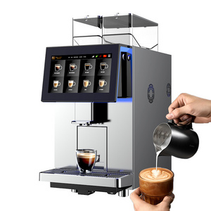 Wholesale Commercial Touch Screen Bean to Cup Espresso Coffee Maker Fully Automatic Coffee Machine