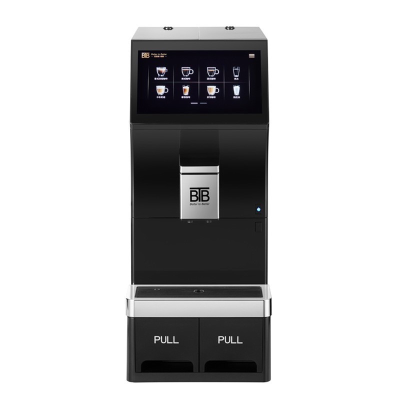 BTB-102 Commercial office use Fully Automatic Coffee Machine from bean to cup with grinder