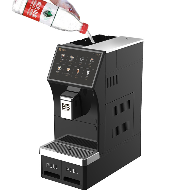 BTB-102 Commercial office use Fully Automatic Coffee Machine from bean to cup with grinder