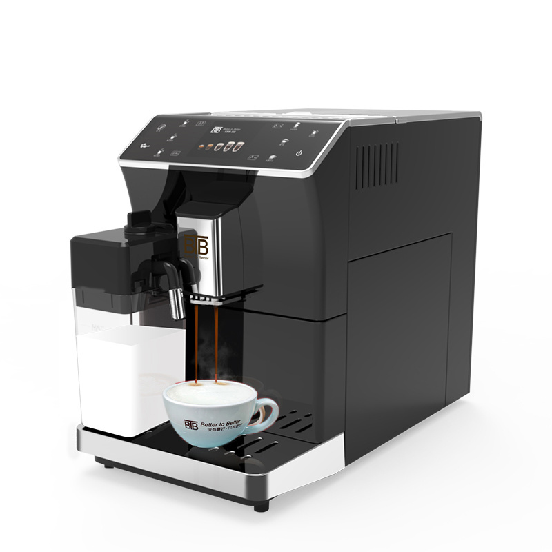 Touch screen CE certified commercial makers pod brewer coffee automatic espresso coffee machine