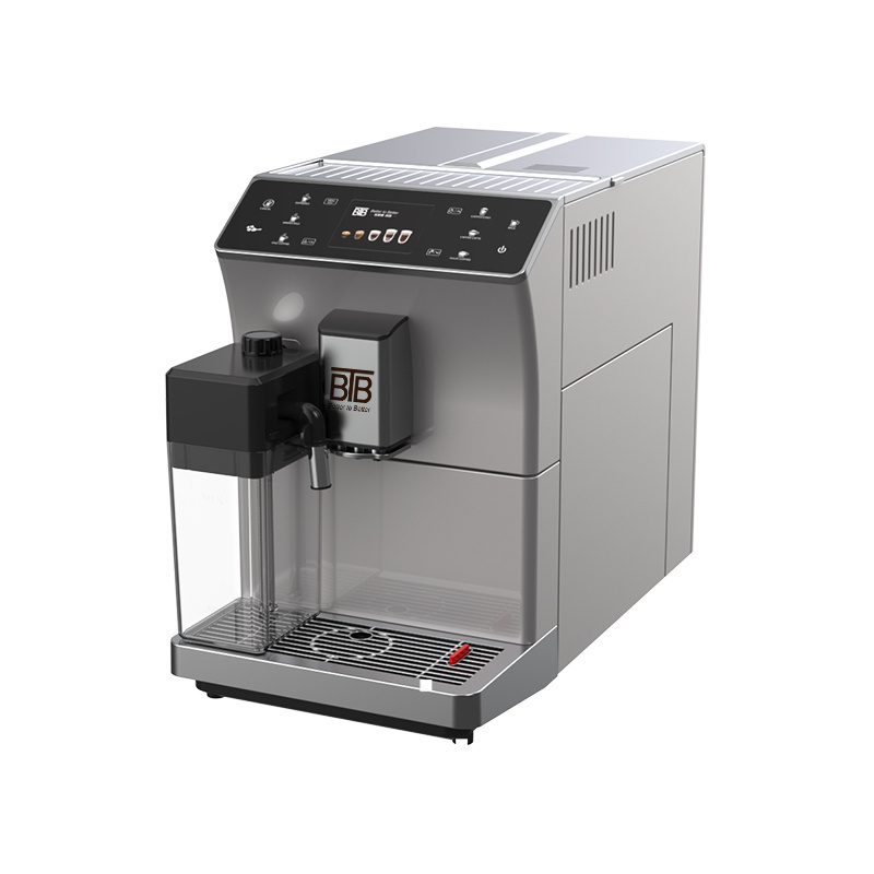 Fast Heating Automatic 19 Bar Pump Espresso Coffee Machine with Foaming Milk Frother Milk Tank