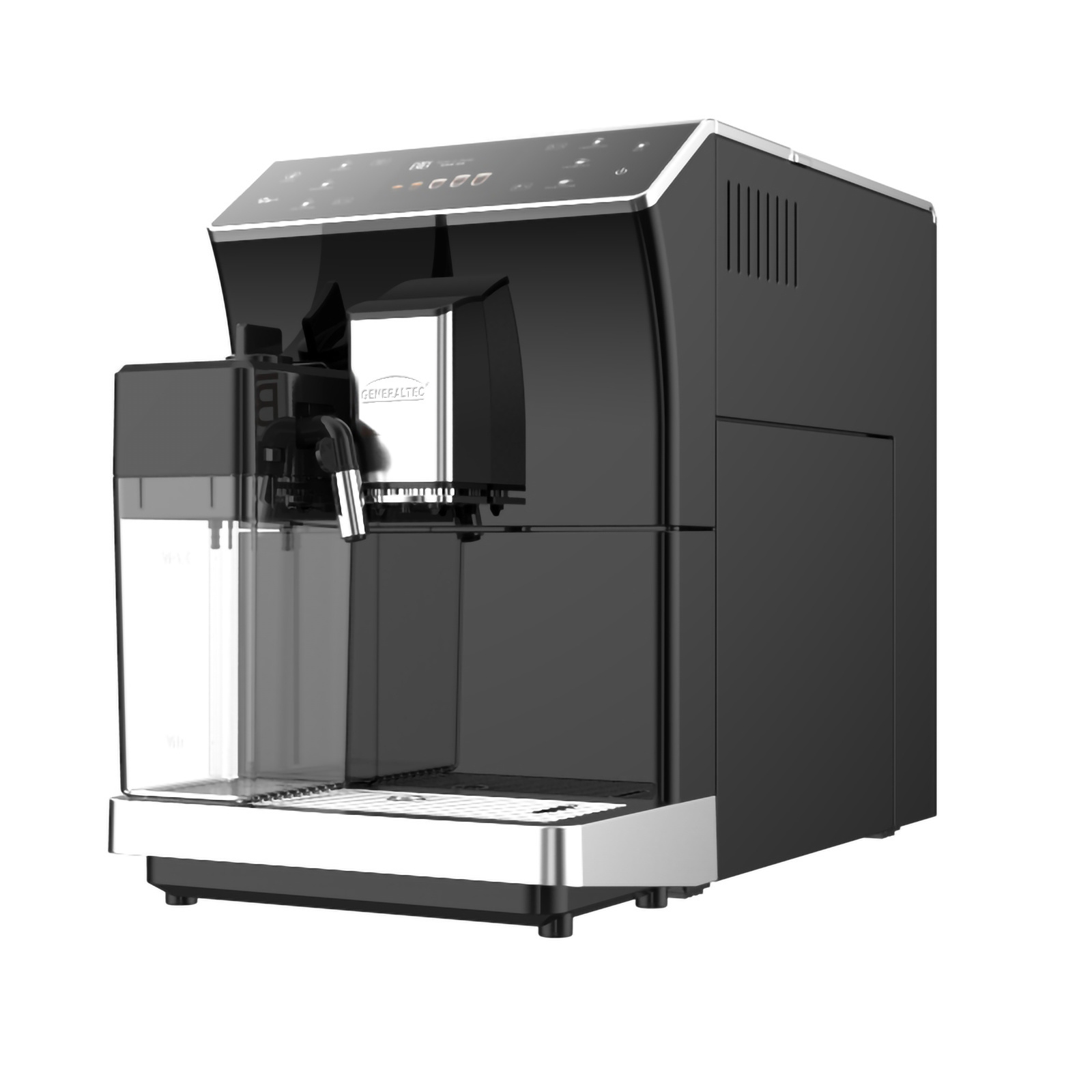 Touch screen CE certified commercial makers pod brewer coffee automatic espresso coffee machine