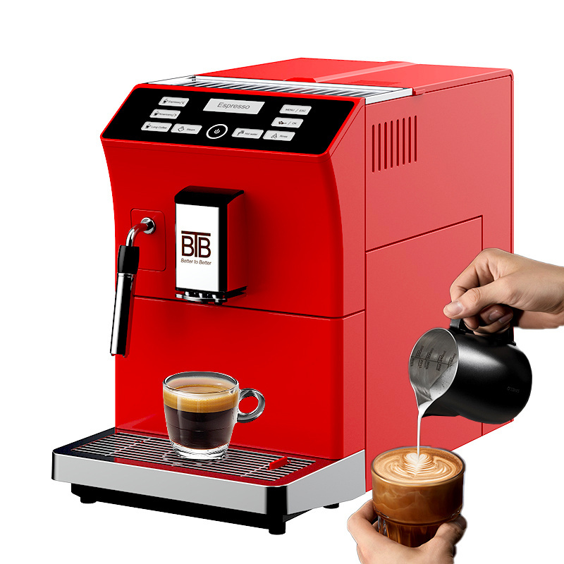 Family Coffee Machine Bean to Cup Coffee Machine With Steam Wand Coffee Machines