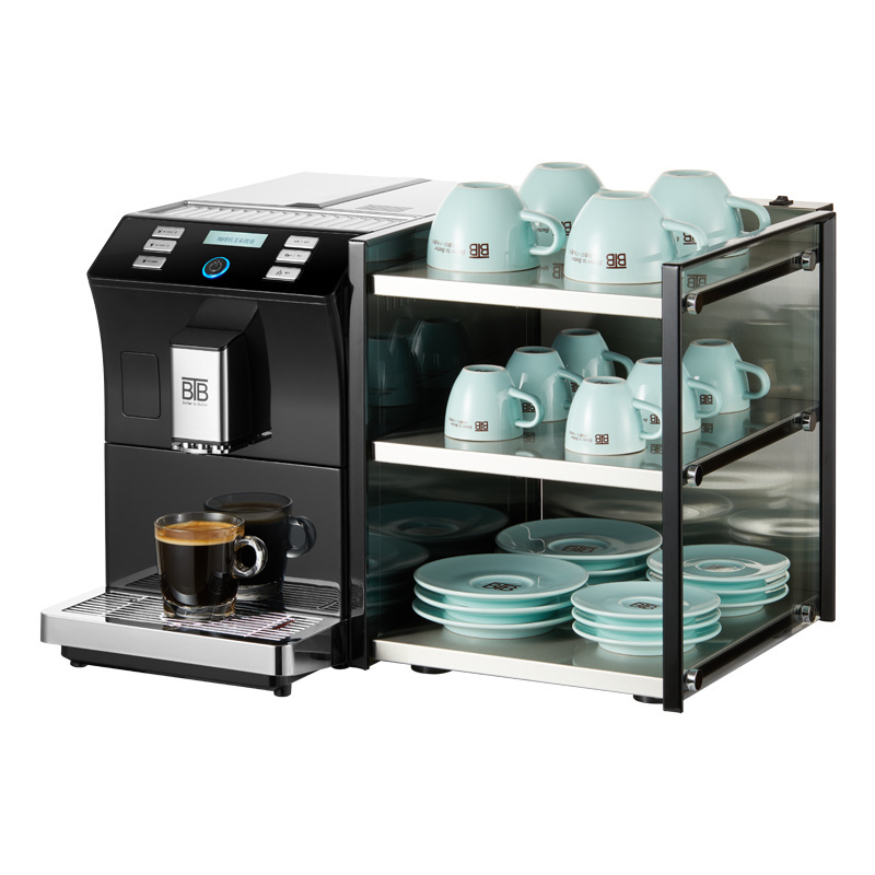 BTB-206 Fully Automatic Coffee Machine With Automatic Cleaning Function On And Off Home Coffee Machine