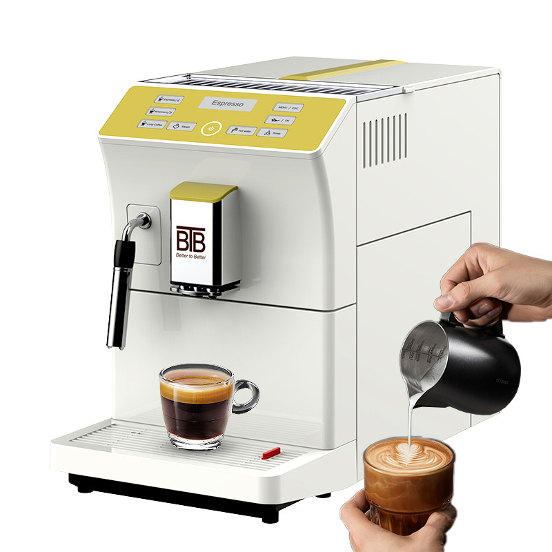 Family Coffee Machine Bean to Cup Coffee Machine With Steam Wand Coffee Machines