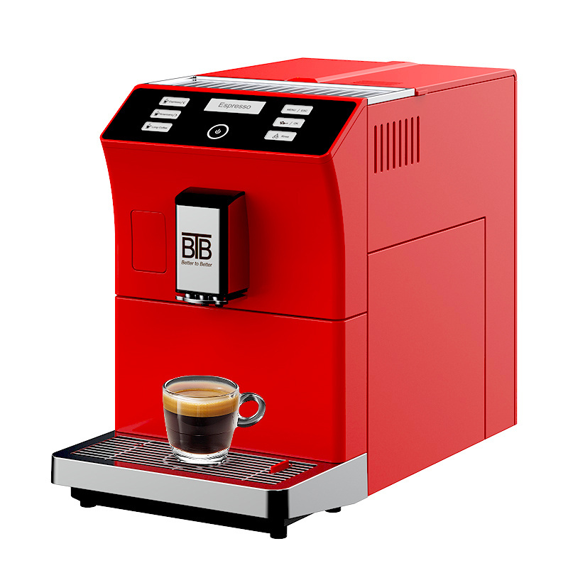 BTB-206 Fully Automatic Coffee Machine With Automatic Cleaning Function On And Off Home Coffee Machine