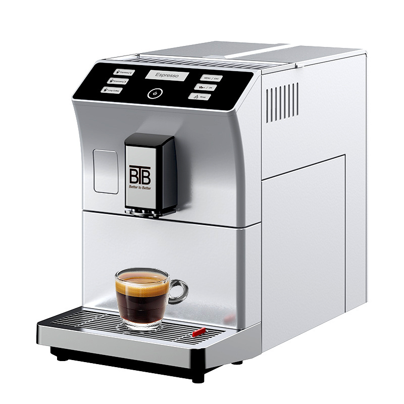 BTB-206 Fully Automatic Coffee Machine With Automatic Cleaning Function On And Off Home Coffee Machine