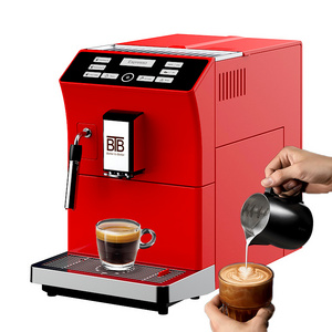 BTB-205 Espresso Machines 19 Bar Fast Heating Automatic coffee maker with Manual Steam Wand Touch Screen