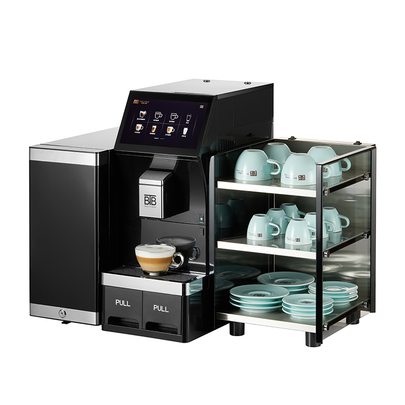 BTB-102 Fully Automatic Coffee Machine With coffee Grounds Container Full Reminder Function Coffee Makers