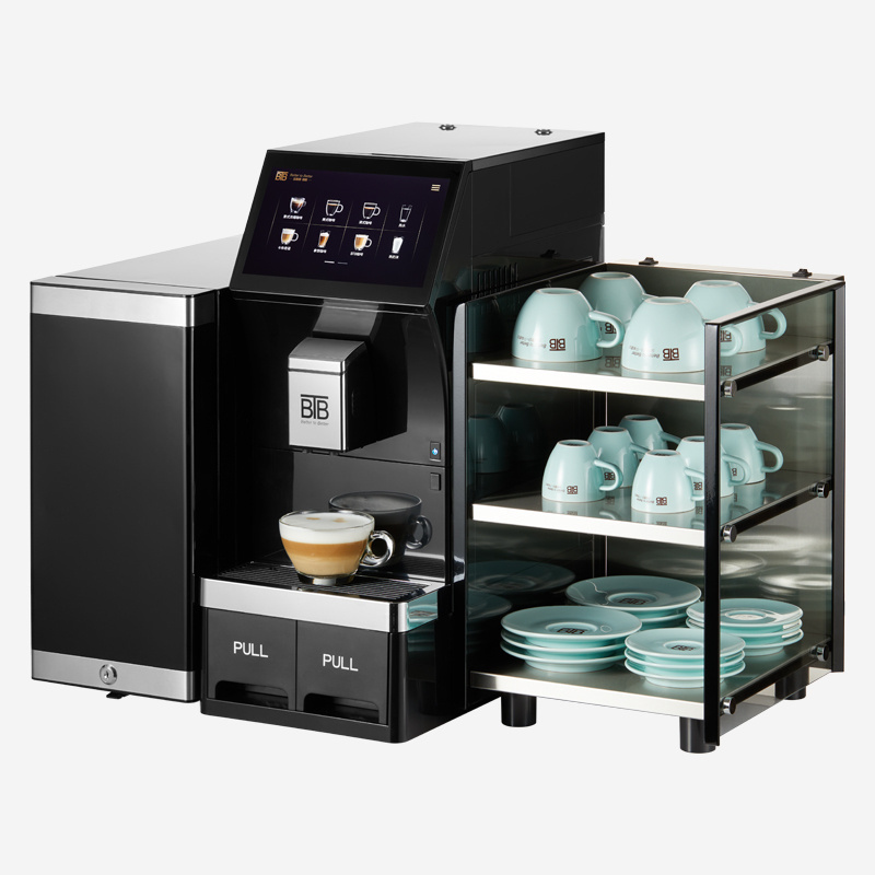 BTB-102 Automatic Coffee Machine Touch Screen  Bean To Cup Coffee Makers