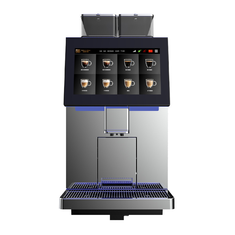 Commercial Bean To Cup Coffee Machine  With Payment System Coffee Mackers