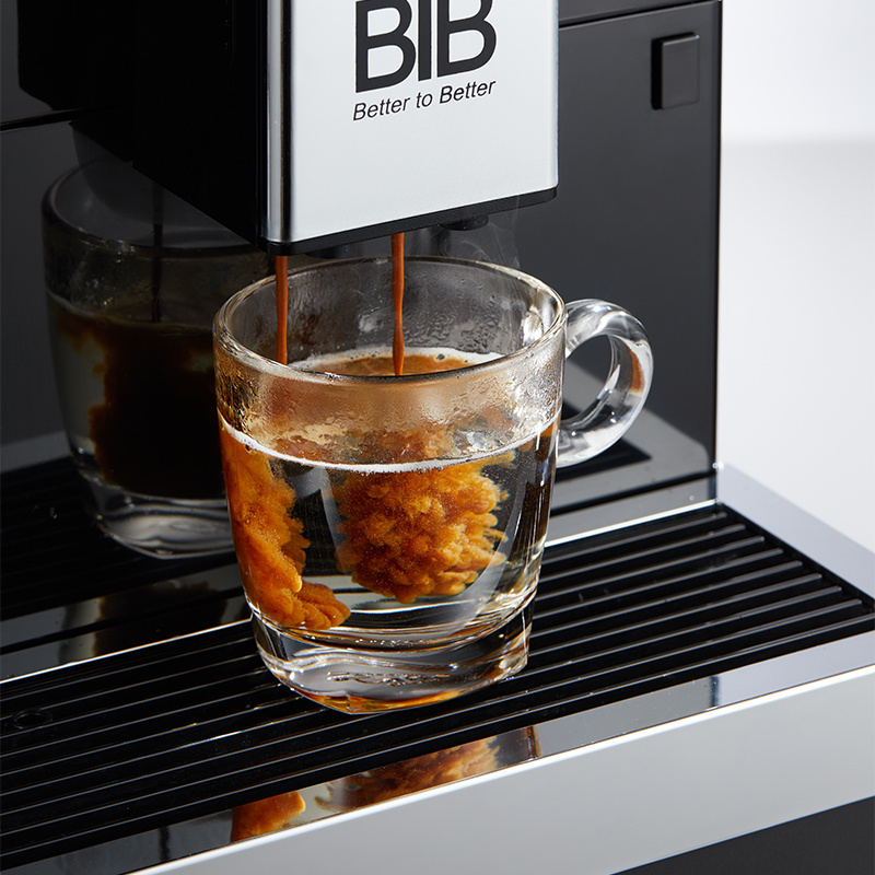 BTB-102 Automatic Coffee Machine Touch Screen  Bean To Cup Coffee Makers