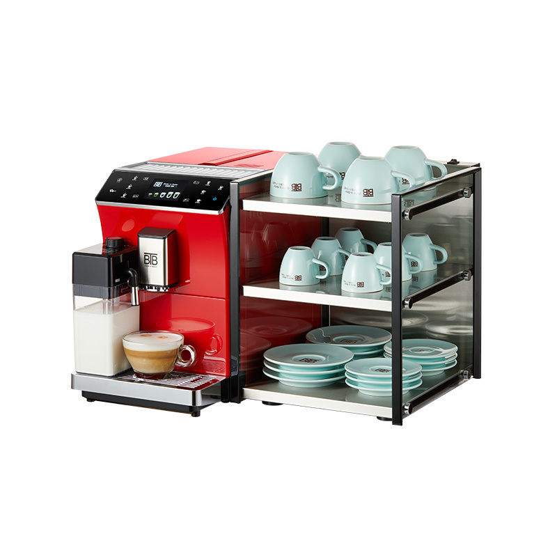 Touch Screen Home Kitchen Coffee Machine One touch cup to Cappuccino Milk Coffee Machine Bean Grinding Espresso Maker