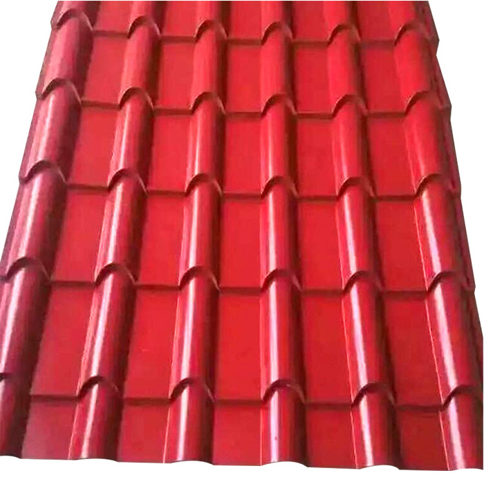 aluminium corrugated metal glazed tiles roofing sheets making machine